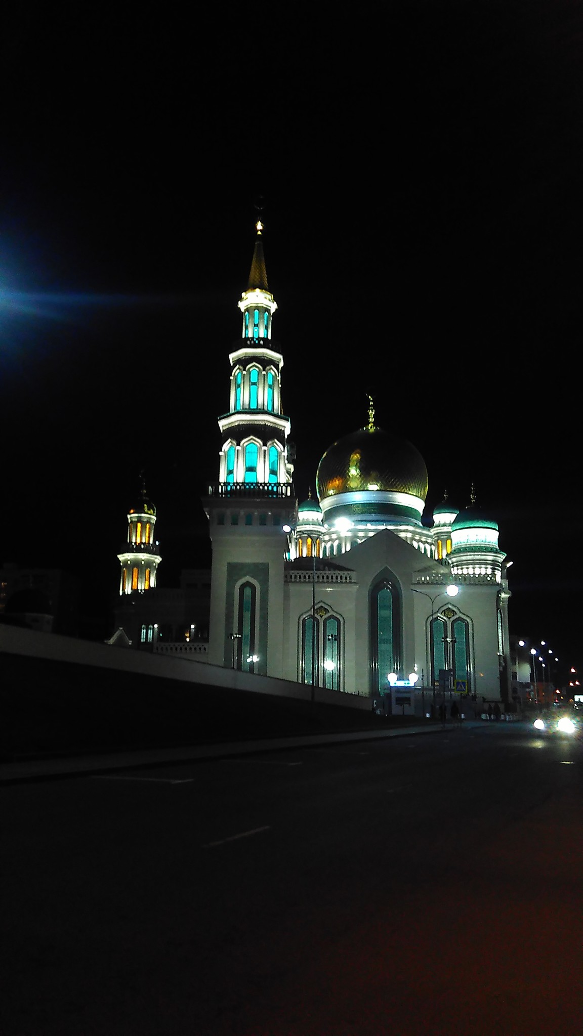 Мечеть ночью